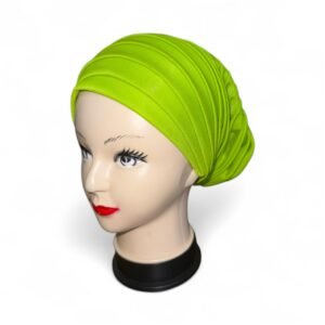 Pleated Slip-On Turban
